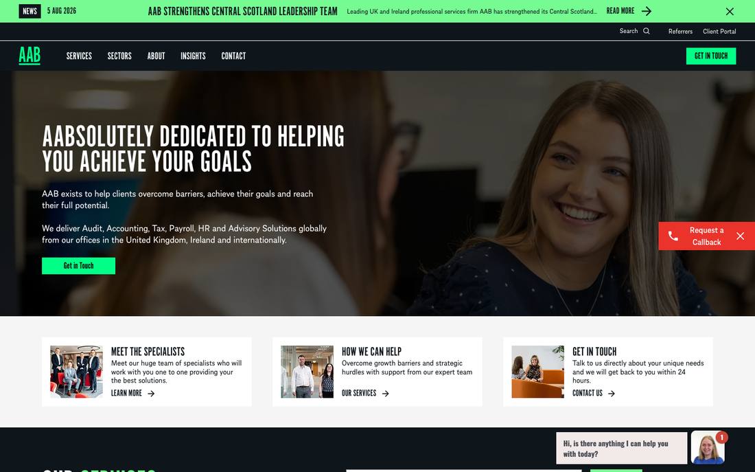 AAB website